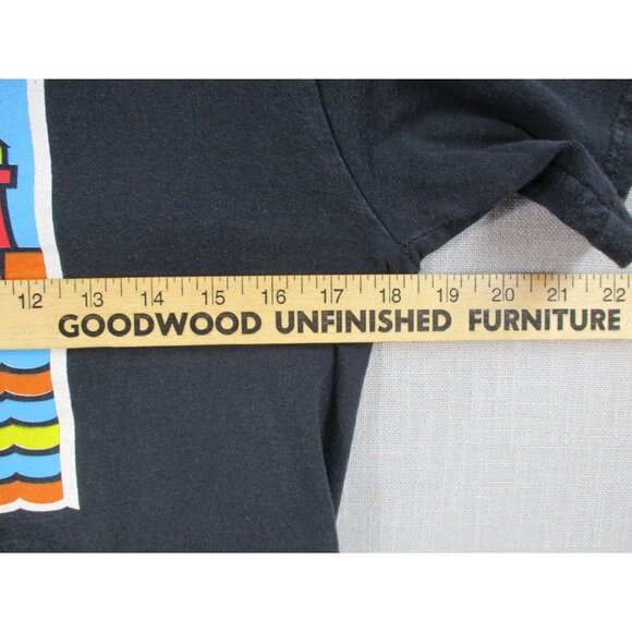 Santa Cruz Pizza My Heart 2020 Black T-Shirt S By Port & Company - Picture 6 of 9